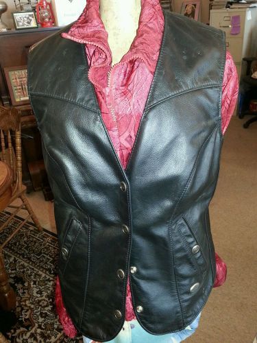 Harley davidson leather vest