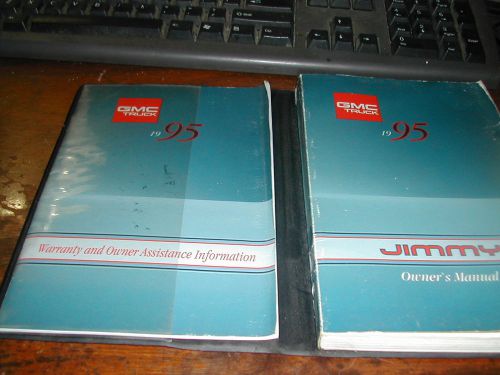 Gmc jimmy 1995 used owners manual kit