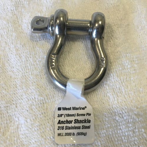 West marine stainless shackle