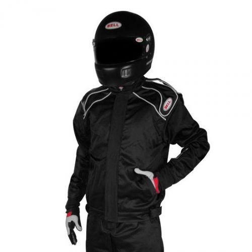 Bell pro drive ii 1-layer racing suit jacket sfi 3.2a/1, blue, small