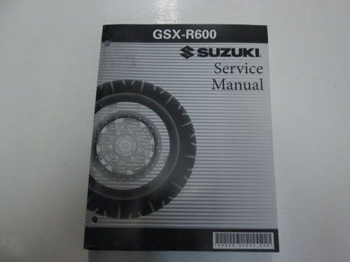 2004 suzuki gsx-r600 gsxr600 service repair manual minor water damage stains ***
