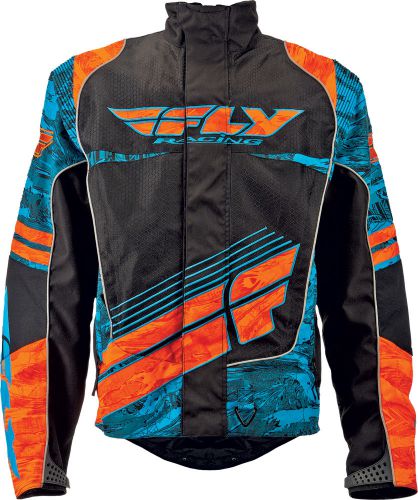 Fly racing #5692 470-2171~6 snx wild jacket blue/orange 2x