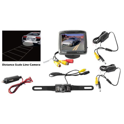 Plcm34wir 3.5&#039;&#039; monitor wireless back-up rearview &amp; night vision camera system