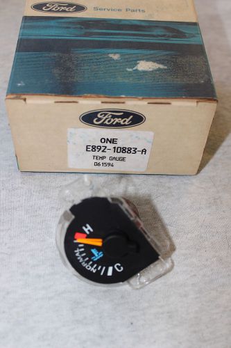 Nos 1990 93 ford truck f53 f59 stripped chassis water temperature gauge