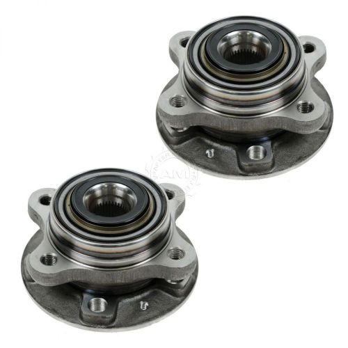 Front wheel hubs &amp; bearings left &amp; right pair set of 2 for 03-07 volvo xc90