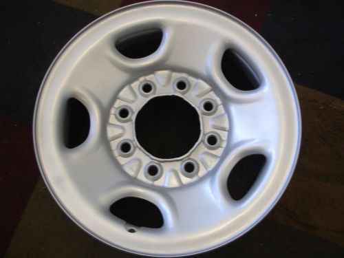 Chevy silverado tahoe 16x6.5 factory oem 8x6.5 bolt stock steel wheel rim 5195