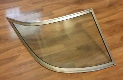 1998 taylor made ski boat windshield glass starboard curved clear sea ray 175