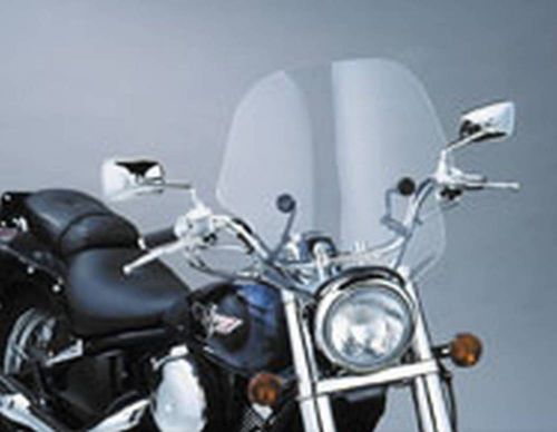 Slipstreamer ss-10 viper windshield, clear, 7/8 and 1-inch handlebars, #ss-10-c