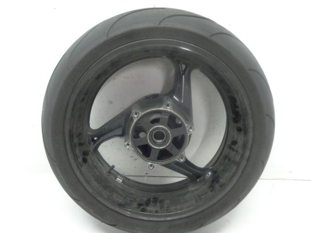 08-12 suzuki gsx1300r gsx 1300 r hayabusa rear wheel rim tire oem stock #1998