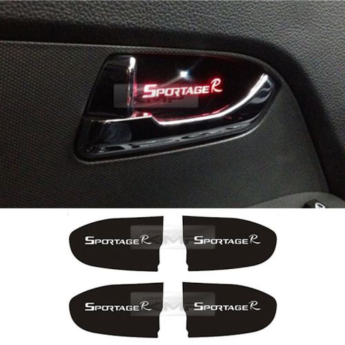 For kia 2011 - 2016 sportage r promotion led door catch inside plate 4pcs [red]