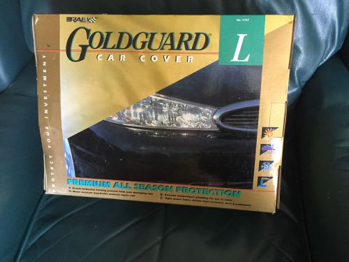 Rally gold guard car cover large premium all season protection