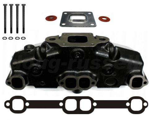 V8 dry joint exhaust manifold for mercruiser 5.0/305 &amp; 5.7/350 6.2 865735a02