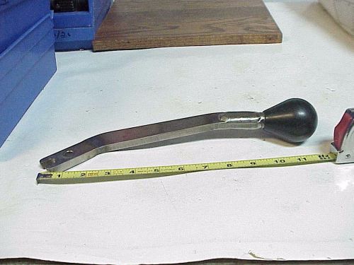 Titanium shifter handle &amp; knob from a long shifter nascar arca k&amp;n c1 jerico