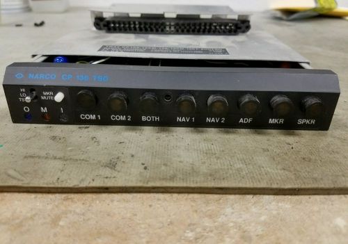 Narco cp136m tso audio panel w/ rack &amp; connector