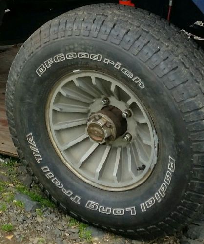 Ih international scout ii terra  ford bronco cj jeep dodge ram turbine wheels