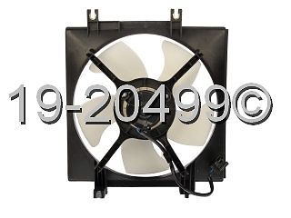 Brand new radiator or condenser cooling fan assembly fits forester &amp; impreza