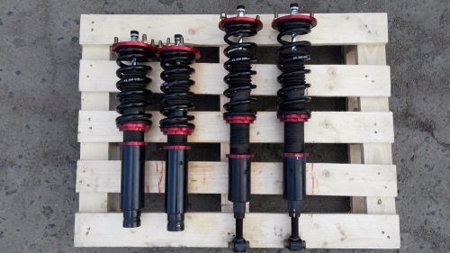 Jdm buddy club pro spec racing honda accord cl1, cf4 euro r suspension coilovers