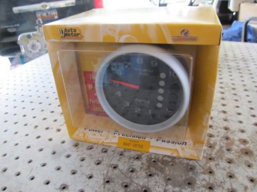 Auto meter tachometer p/n 6847-05705 new in box