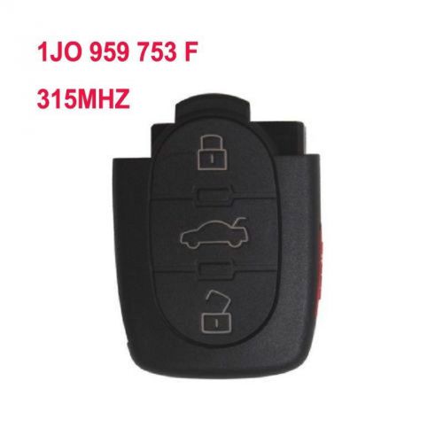 Remote key head 3+1 button 315mhz 1j0959753f for volkswagen seat skoda