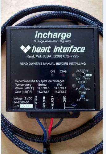 Heart interface incharge 3 stage regulator
