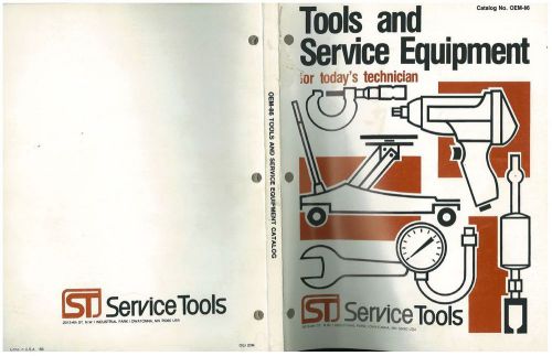 1970’s-86 truck general &amp; diesel engine specialty service tools (st) catalog