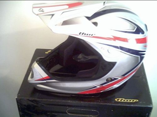 Dirt bike helmet / motocross helmet (thor helmet) mx helmet / size xl &#034;new&#034; sale