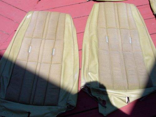1971 1972 1973 mustang mach 1 front seat covers, oem!