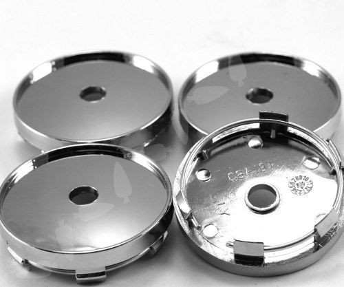 4 x universal alloy wheel centre hub caps 60mm 6cm for bmw vw audi ford vauxhall