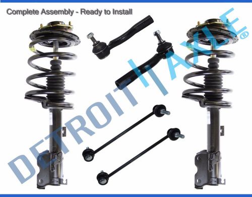Brand new 6pc complete spring &amp; strut suspension kit for 2007-2012 nissan sentra
