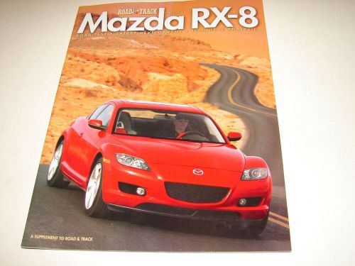 2004 mazda rx-8 magazine road &amp; track test, speed, safety, technical analysis