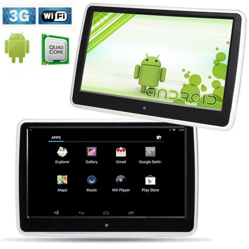 10.1&#034; hd touch android 4.4 car digital headrest monitor player pc tablet usb/sd