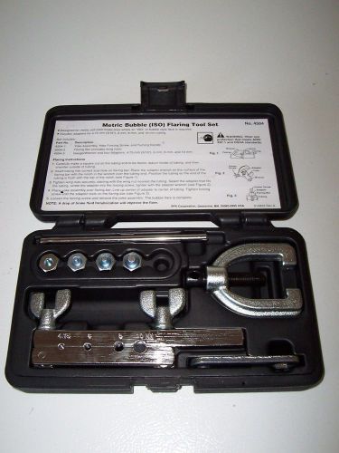 Metric bubble (iso) flaring tool kit