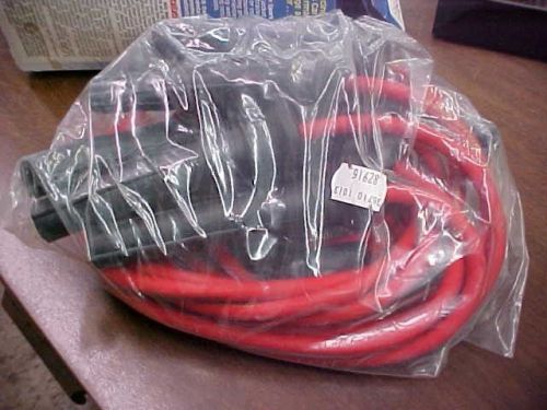 New red 8.5mm chevy corvette spark plug wires wire set 91 92 93 94 zr1 350 5.7