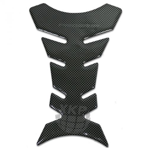 3d carbon fiber gel gas fuel tank pad protector sticker fit for all motorcycle