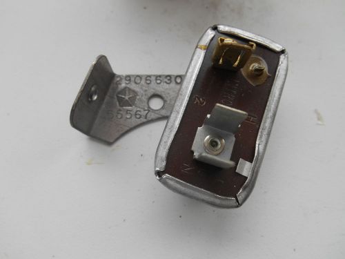 Nos mopar instrument panel voltage limiter - 1969-1973 - p/n 2906630