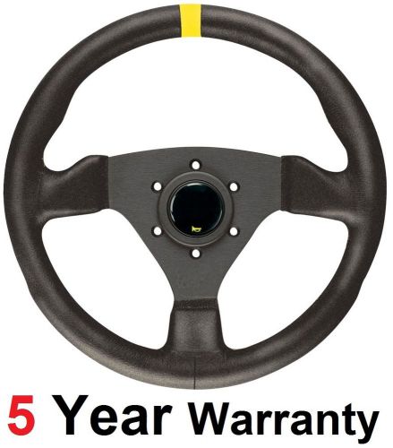 Genuine leather steering wheel 330mm fits omp sparco momo mountney boss kits new