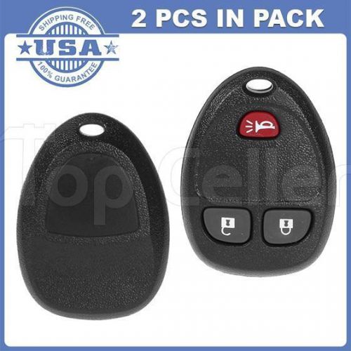 2 new 3 buttons fob keyless entry for 2009-2014 buick enclave remote ouc60270
