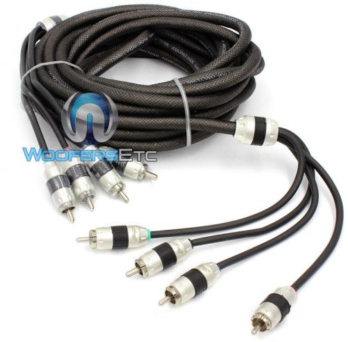 Si8420 stinger 20 feet foot 4-channel 8000 audiophile grade rca cable wire jack