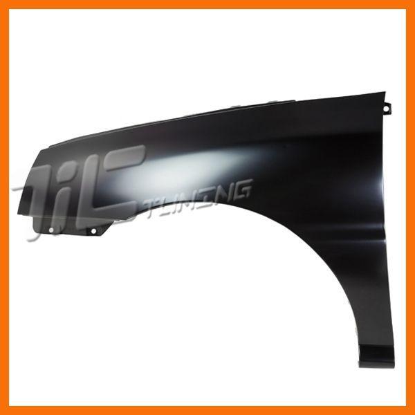 Driver side front fender primered black steel left primed lh for 03-03 kia rio