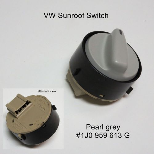 Vw b5 passat mk4 jetta golf new beetle sunroof switch pearl grey v2 1j0959613g
