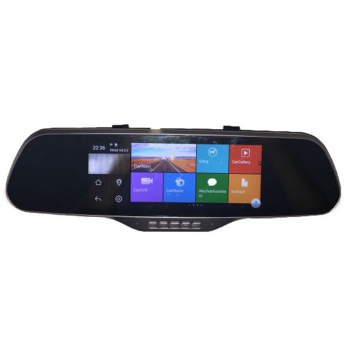 7&#034; android car  +navi gps + 1080p dvr + wifi + frond and back backup camera+app