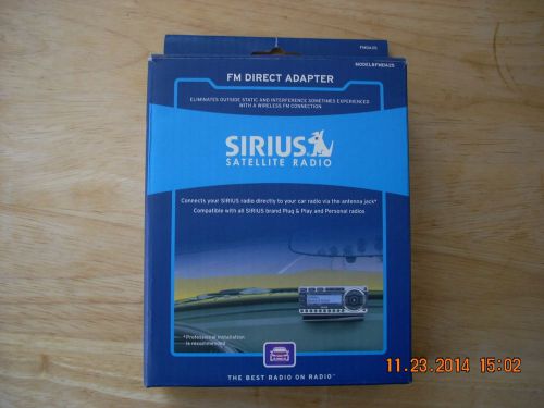 Sirius satellite radio fmda25  fm direct adapter
