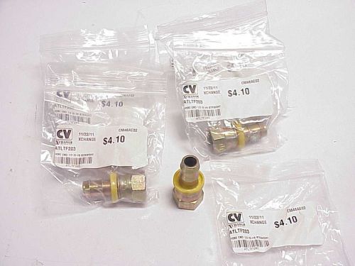 8 atl new push lock fuel hose end fittings 1/2&#034; x -8 an straight nascar  #986