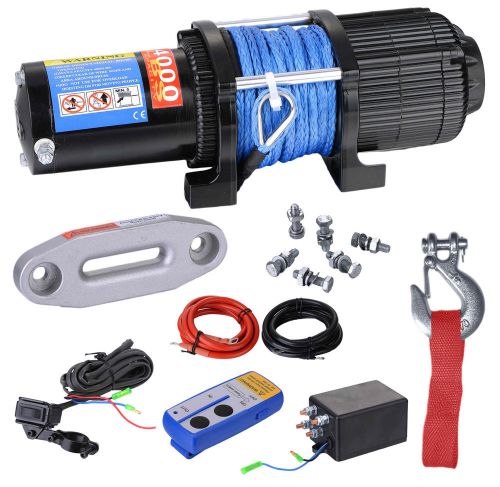 Biz 4000lbs capacity electric winch for atv/utv/small suv or buggy,4000d-s