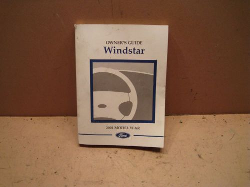 00 windstar owners manual