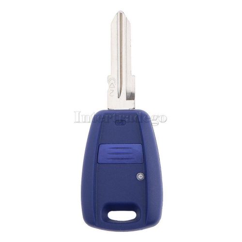 Replacement entry remote key fob shell 1 button for fiat punto bravo doblo