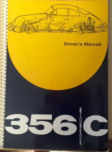 Porsche 356 c driver&#039;s manual