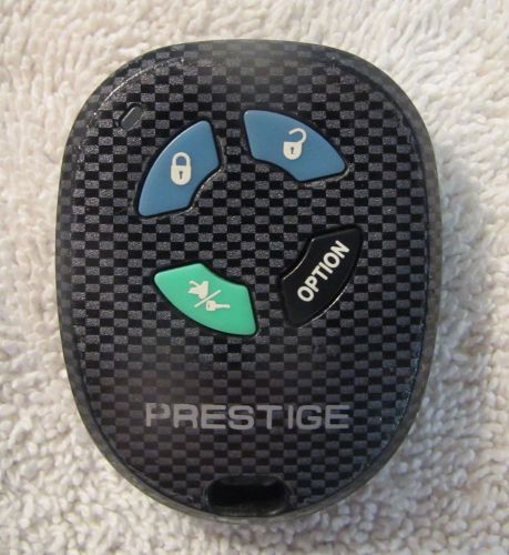 Prestige remote start and entry fob transmitter with flash light