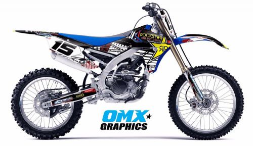 Yamaha yzf 250 450 4-stroke decals stickers graphics kit  2014 2015 2016 sh rb