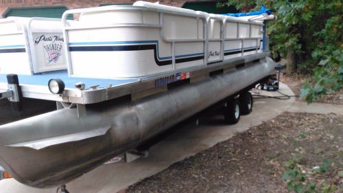 24 foot pontoon boat with 90 horse motor